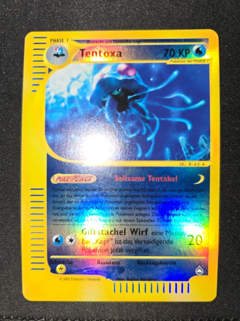 Tentoxa 29/165 Expedition Base Set trading card