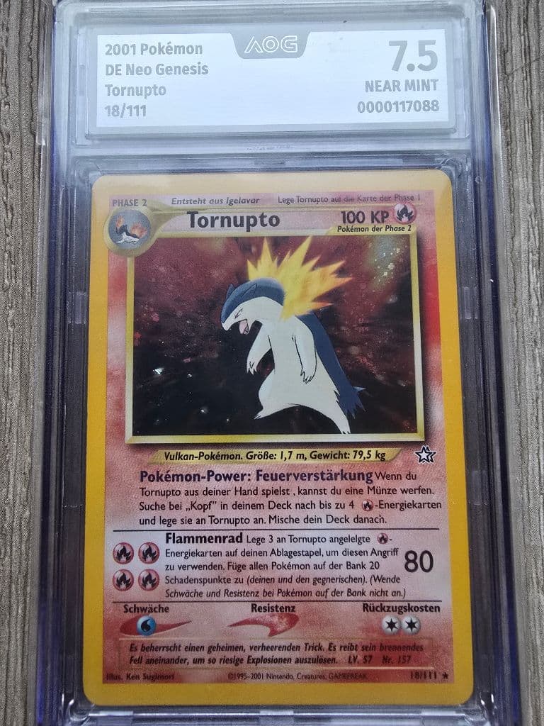 Tornupto 18/111 Neo Genesis trading card