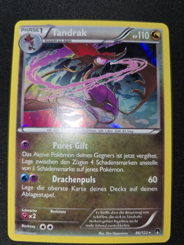 Tandrak 86/122 XY—TURBOfieber trading card