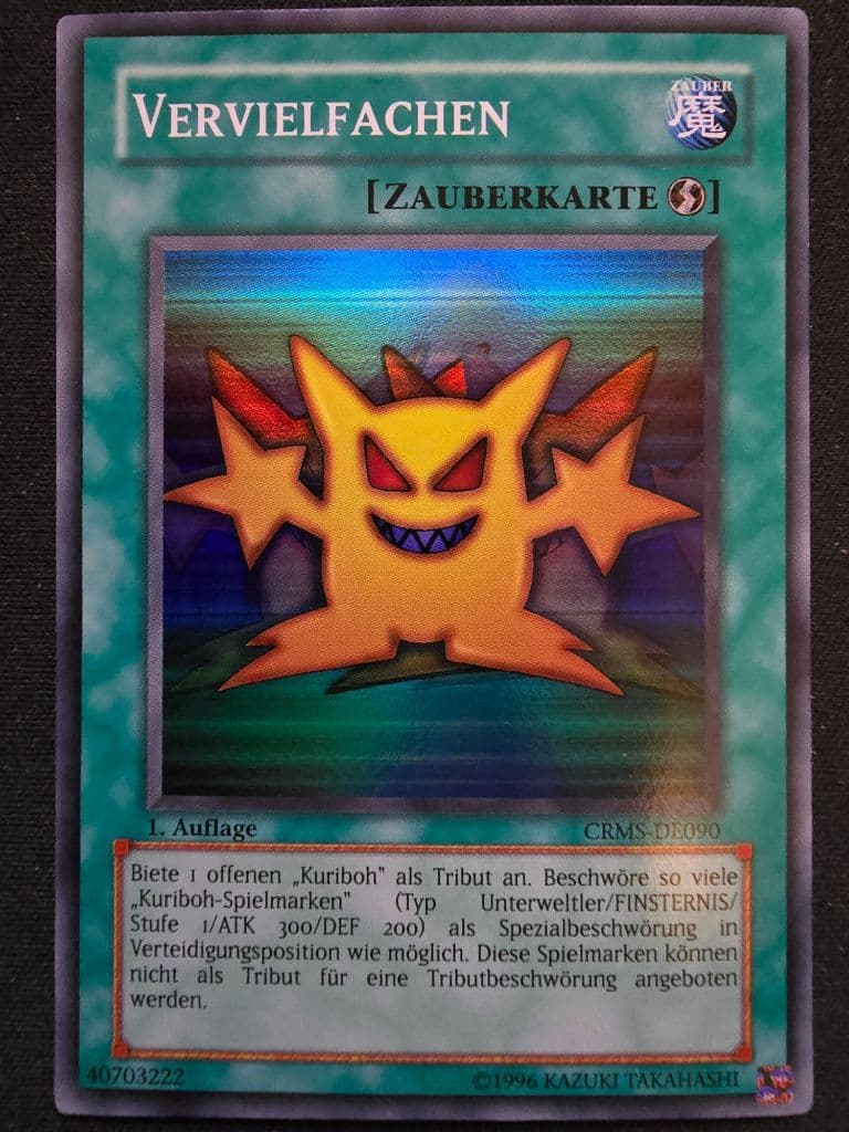 Vervielfachen DE090 Crimson Crisis trading card