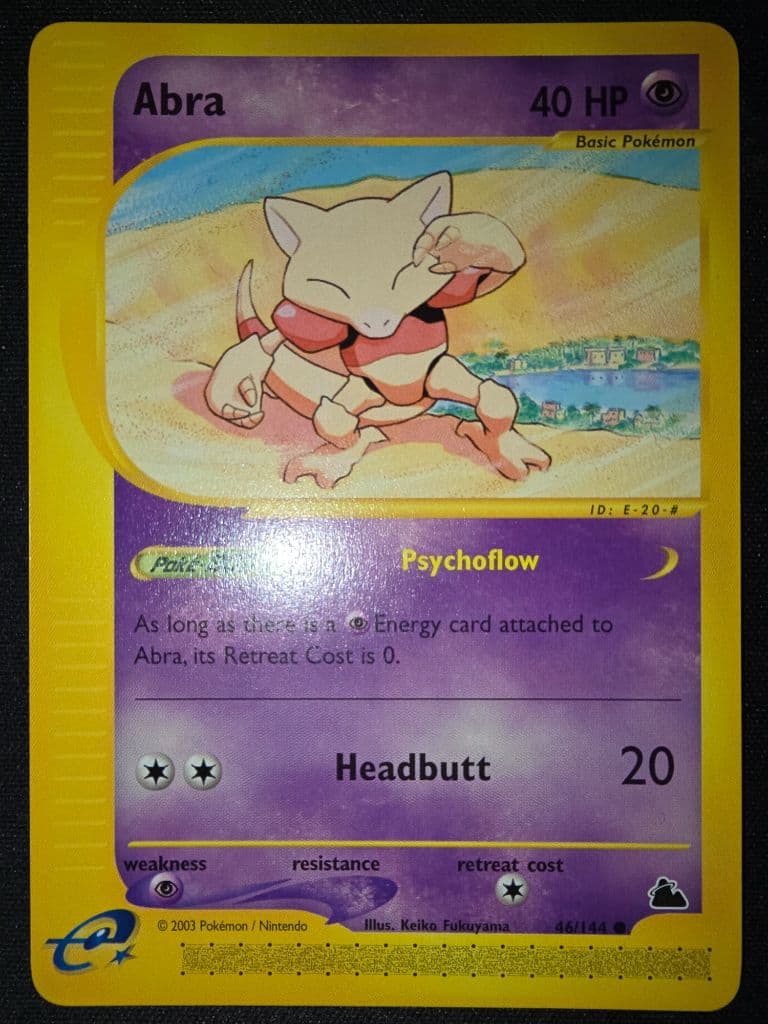 Abra 46/144 Skyridge trading card