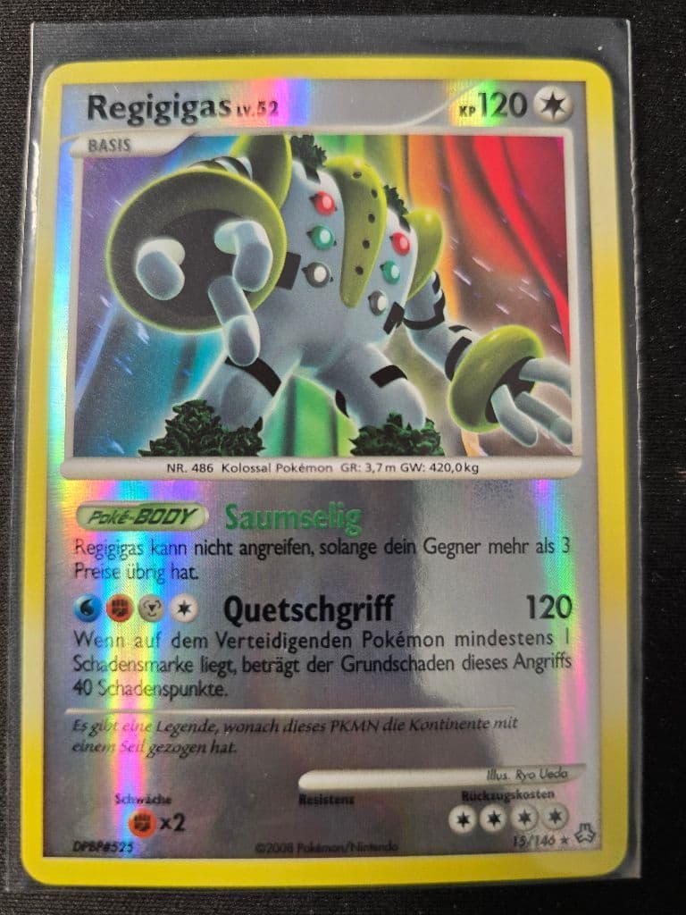 Regigigas 15/146 Erwachte Legenden trading card