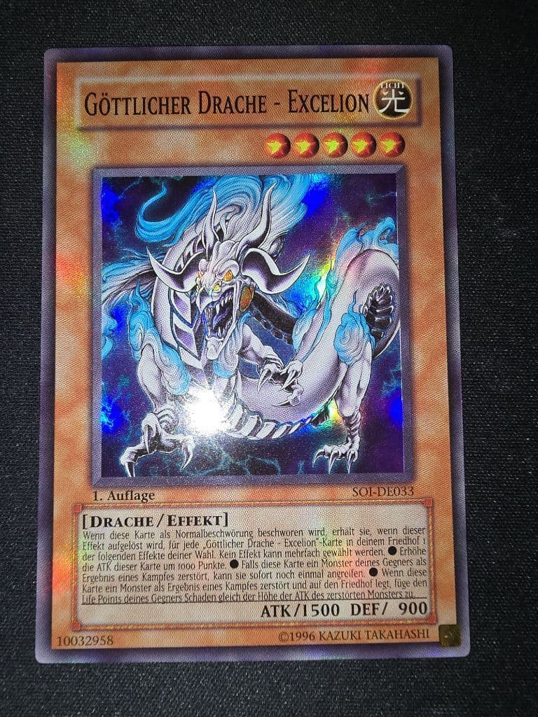 Göttlicher Drache - Excelion 033 Shadow of Infinity trading card