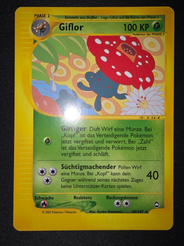 Giflor 43/147 Expedition trading card
