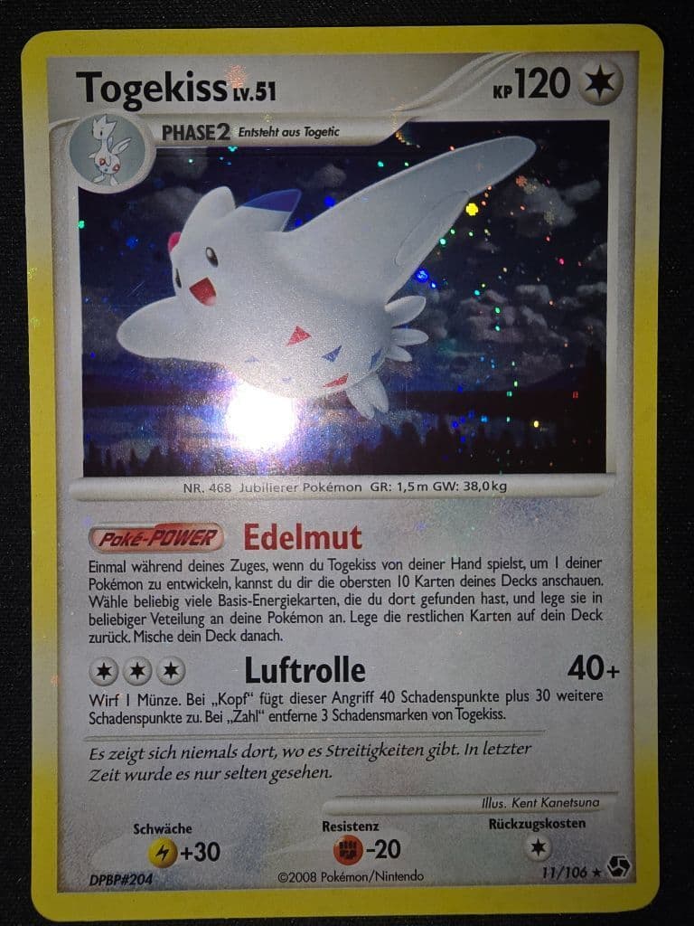 Togekiss 11/106 Great Encounters trading card
