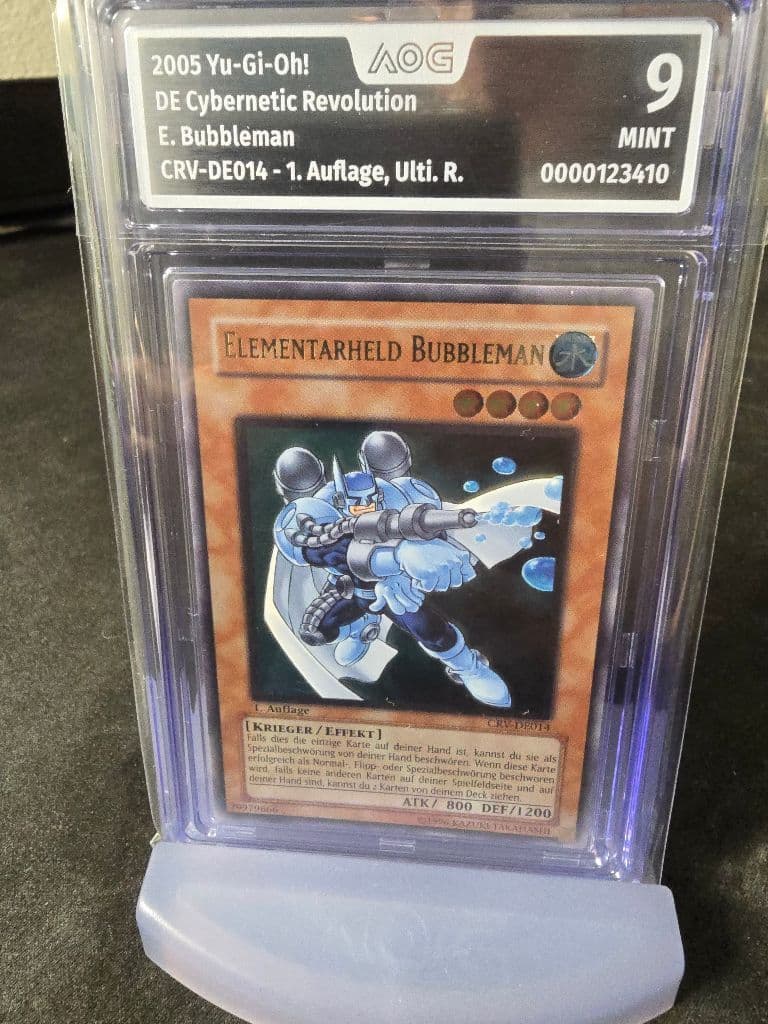 Elementarheld Bubbleman 014 Cybernetic Revolution trading card