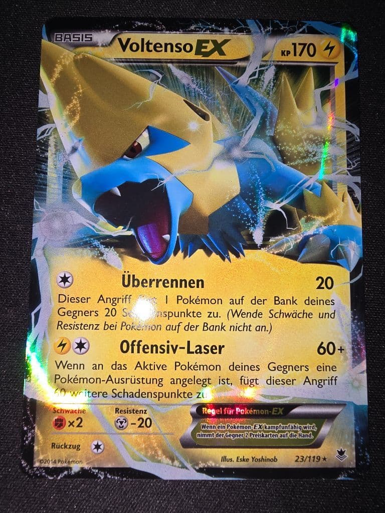 Voltenso EX 23/119 Phantom-Tor trading card