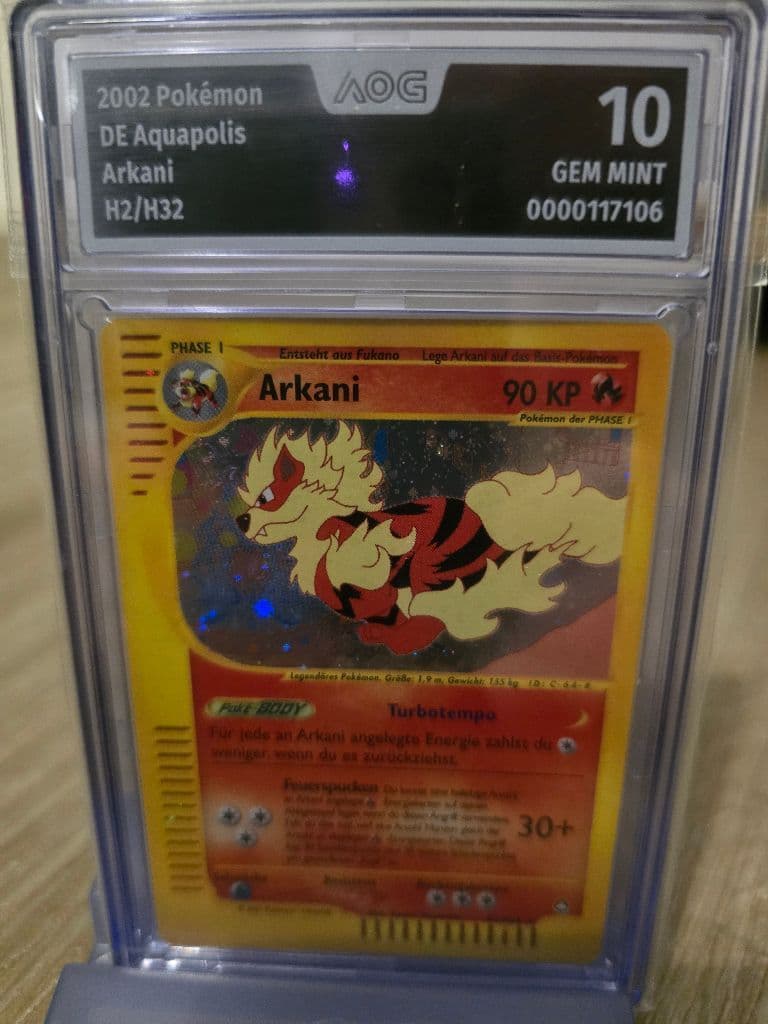 Arkani H2/H32 Aquapolis trading card