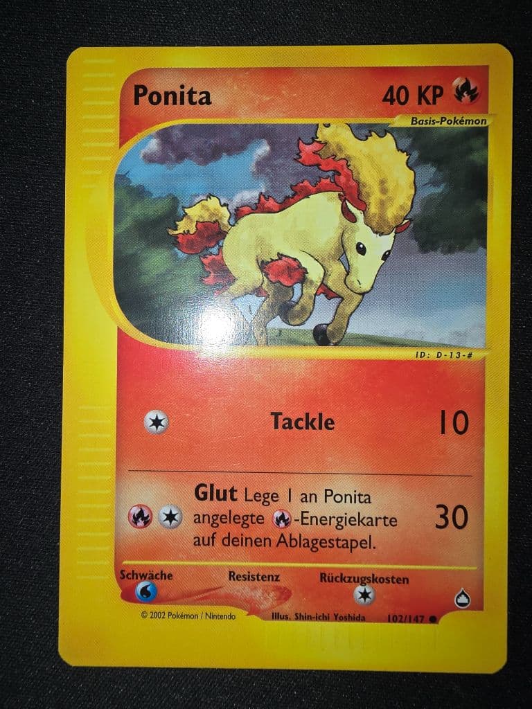 Ponita 102/147 Expedition Base Set trading card