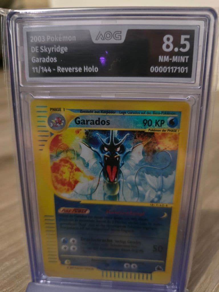 Garados 11/144 Skyridge trading card