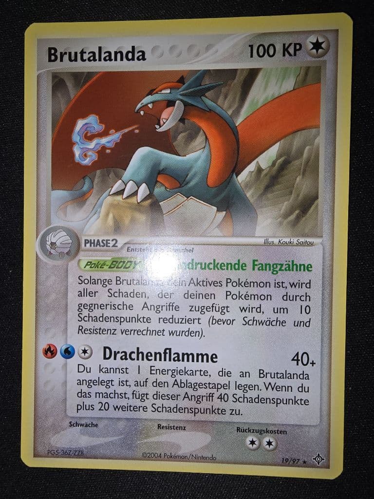 Brutalanda 19/97 EX Drache trading card