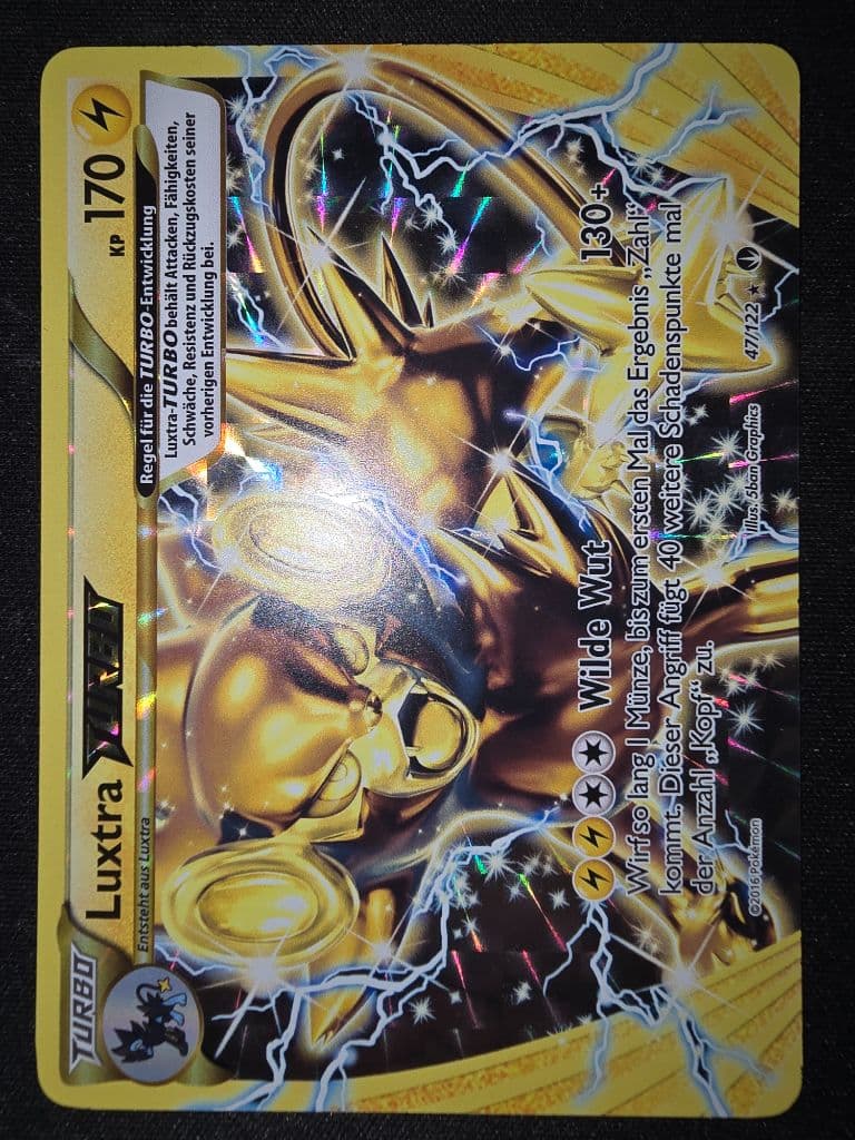 Luxtra TURBO 47/122 TURBOfieber trading card