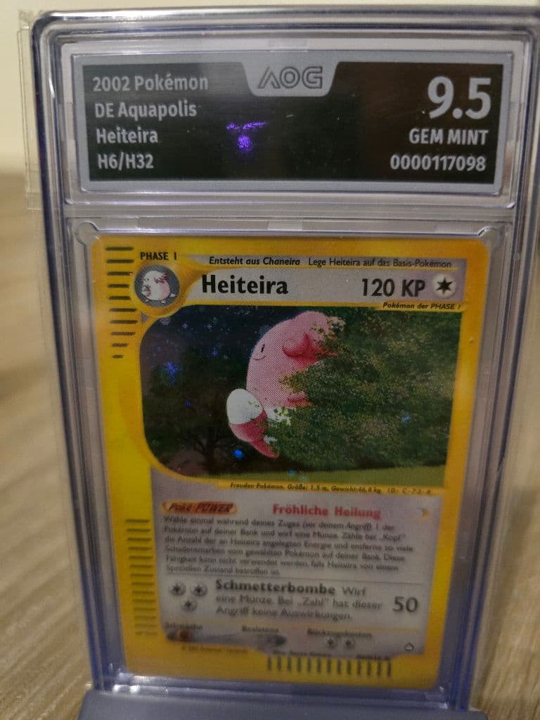 Heiteira H6/H32 Aquapolis trading card