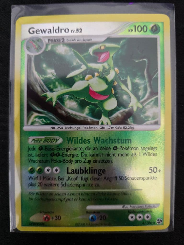 Gewaldro LV.52 8/106 Great Encounters trading card