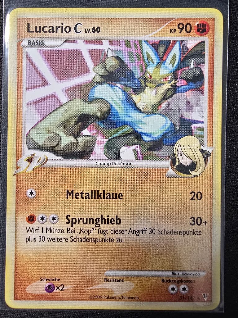 Lucario C LV.60 31/147 Supreme Victors trading card