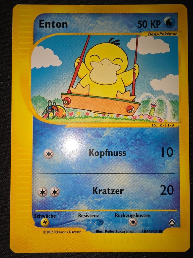 Enton 104/147 Expedition Base Set trading card