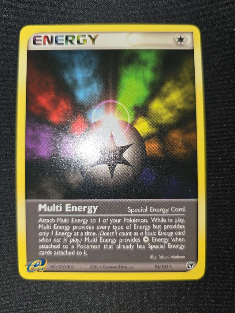Multi Energy 93/100 EX Sandstorm trading card