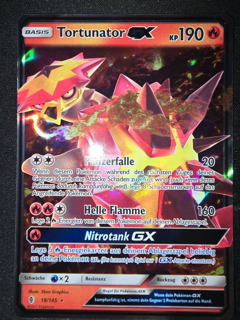 Tortunator GX 18/145 Stunde der Wächter trading card