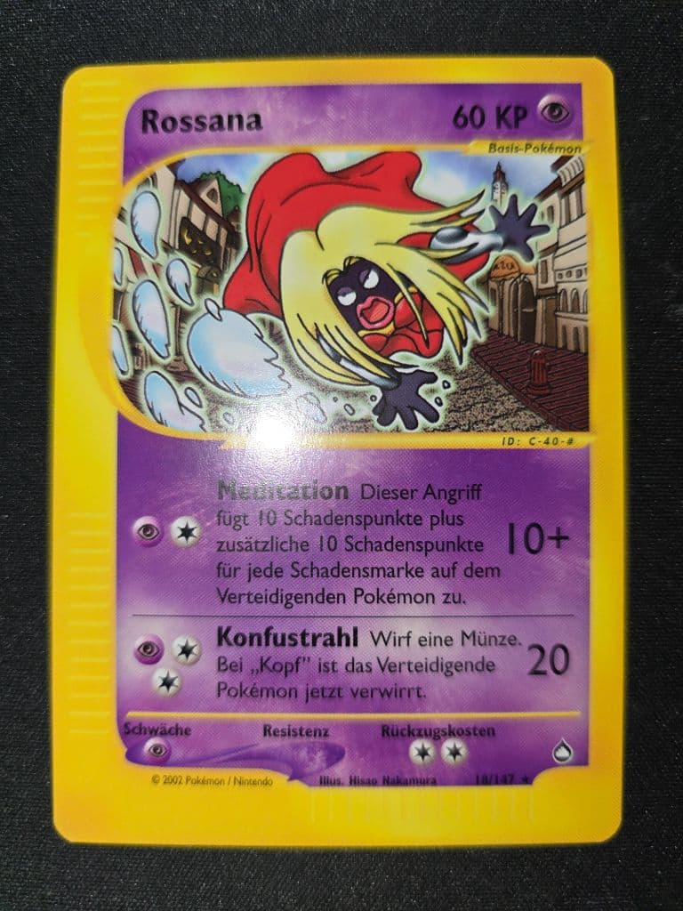 Rossana 18/165 Expedition trading card