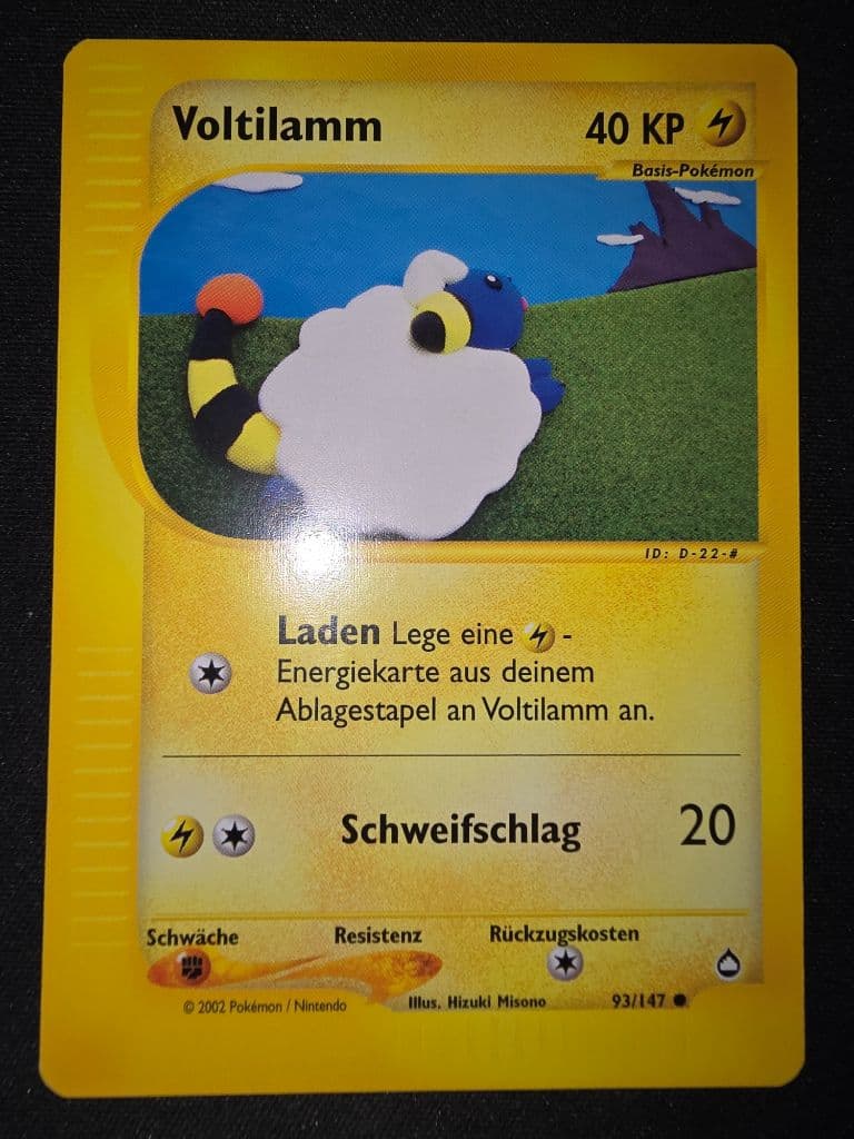 Voltilamm 93/147 Aquapolis trading card