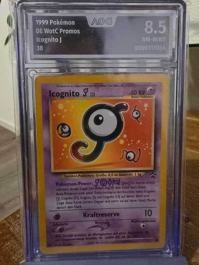 Icognito J [J] 38 Wizards Black Star Promos trading card