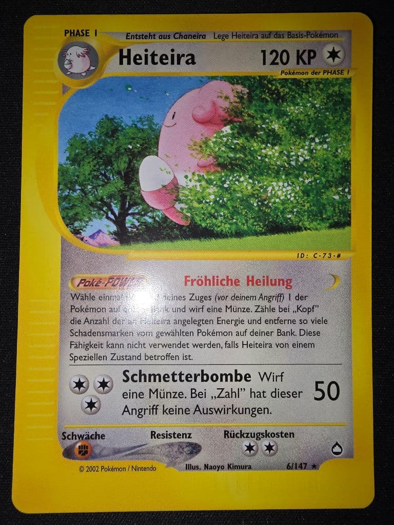 Heiteira 6/147 Expedition Base Set trading card