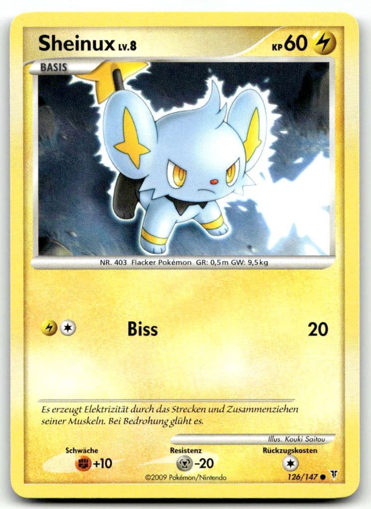 Sheinux 126/147 Aufstieg der Rivalen trading card