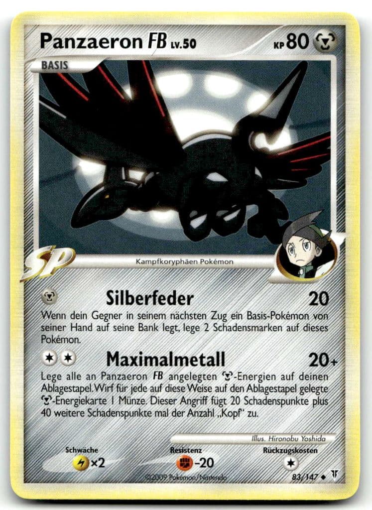 Panzaeron FB 83/147 Aufstieg der Rivalen trading card