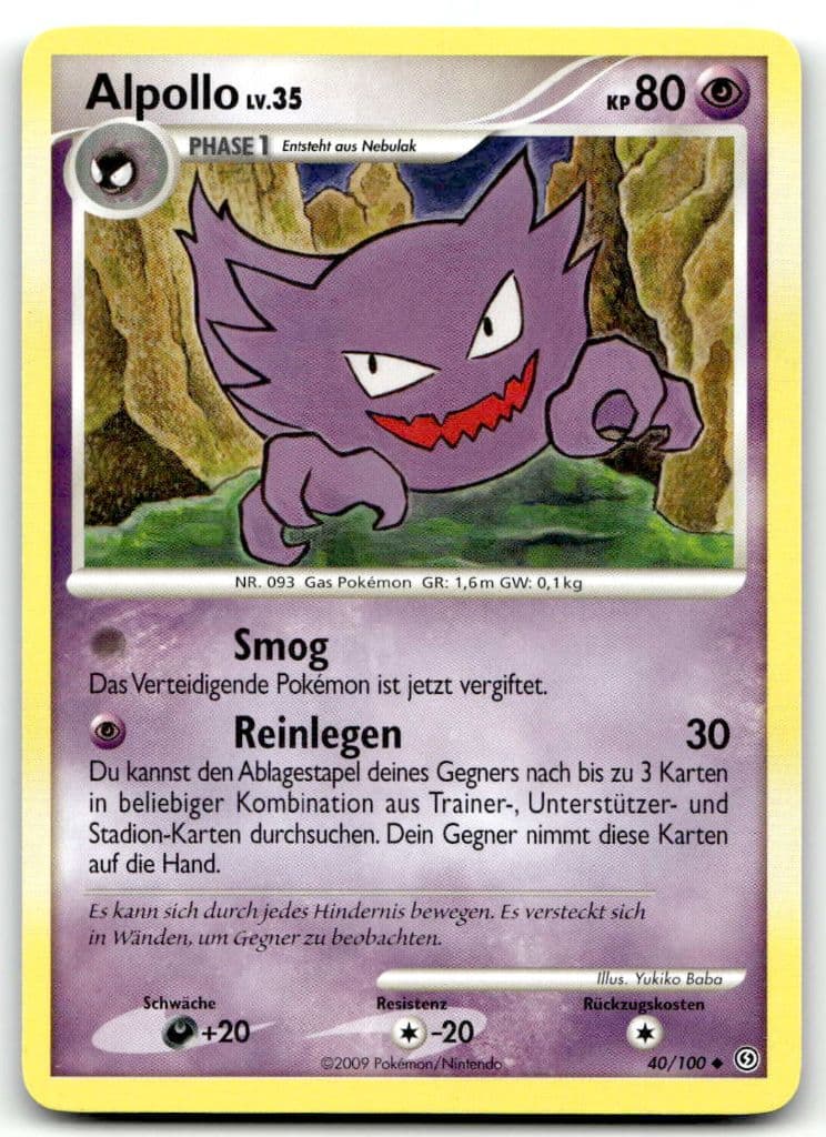 Alpollo 40/100 Aufstieg der Rivalen trading card