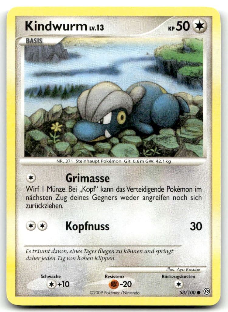Kindwurm 53/100 Aufstieg der Rivalen trading card