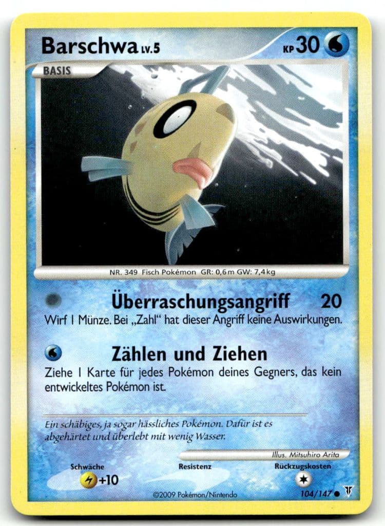 Barschwa 104/147 Aufstieg der Rivalen trading card