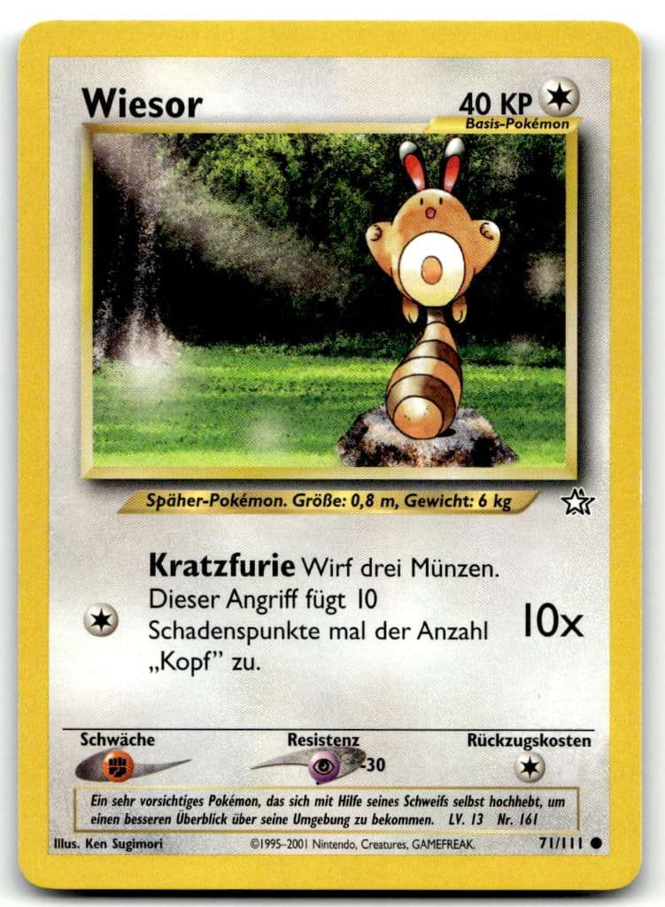 Wiesor 71/111 Neo Genesis trading card