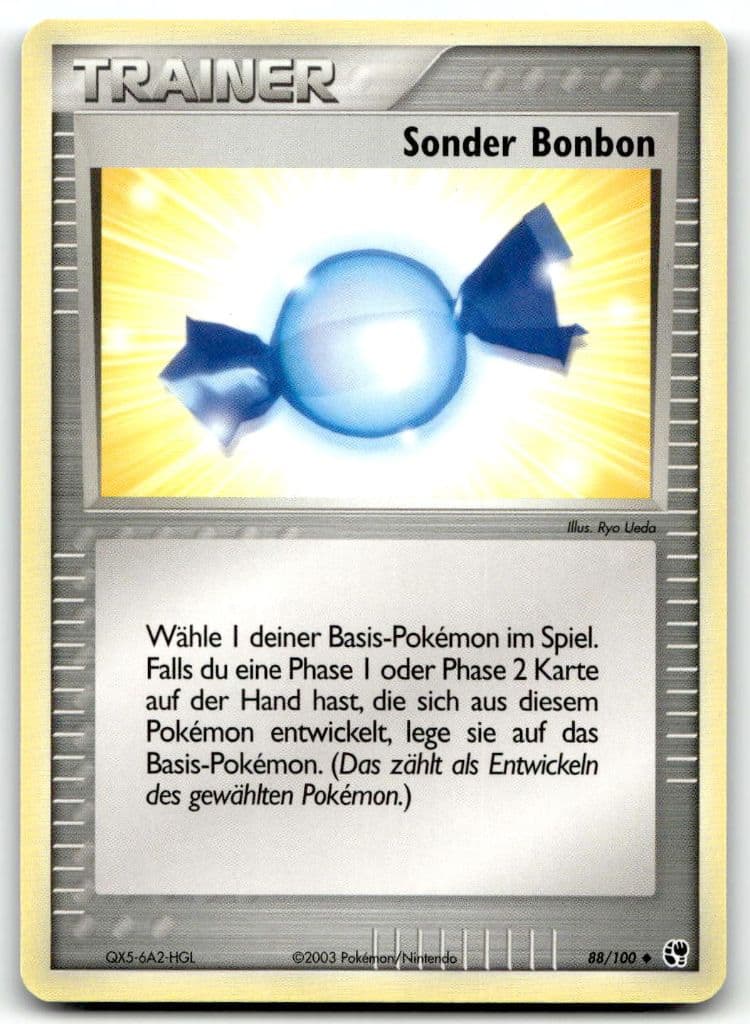 Sonder Bonbon 88/100 Sandsturm trading card