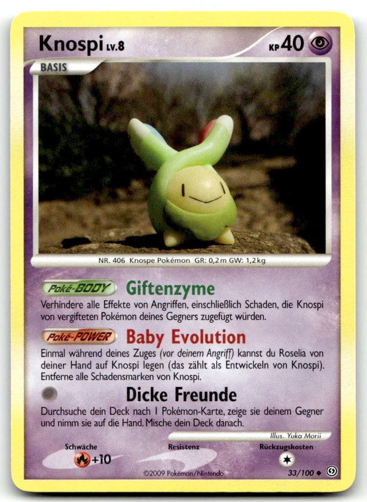 Knospi 33/100 Aufstieg der Rivalen trading card