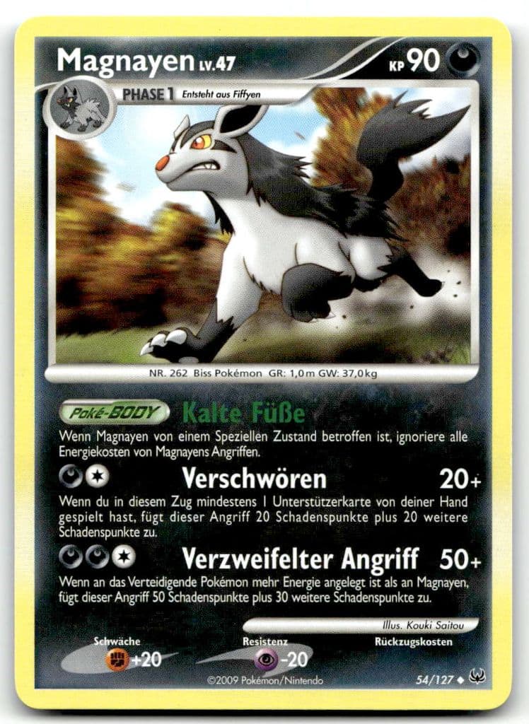 Magnayen 54/127 Platinum trading card