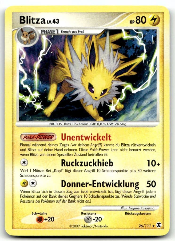 Blitza 26/111 Aufstieg der Rivalen trading card