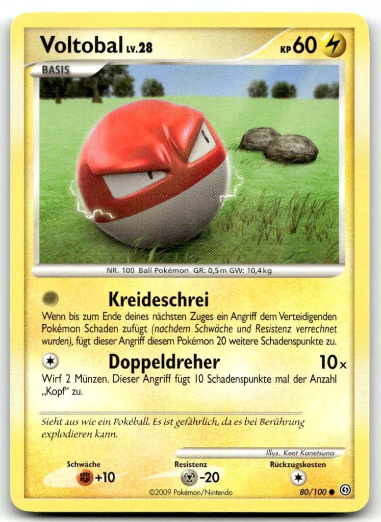 Voltobal 80/100 Aufstieg der Rivalen trading card