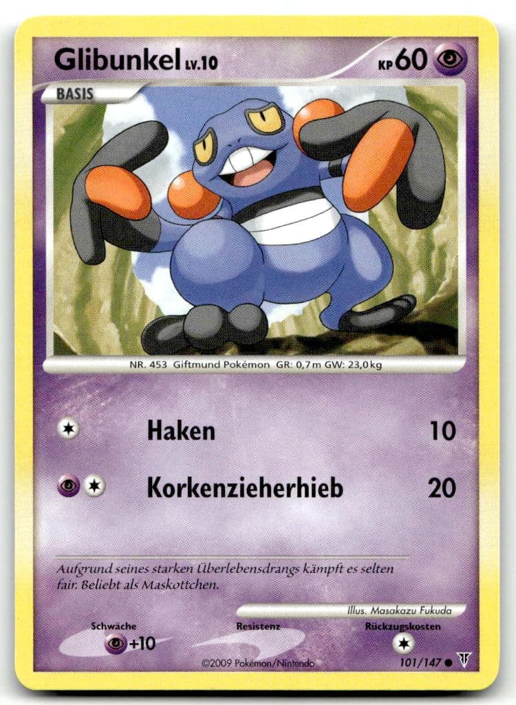 Glibunkel 101/147 Aufstieg der Rivalen trading card