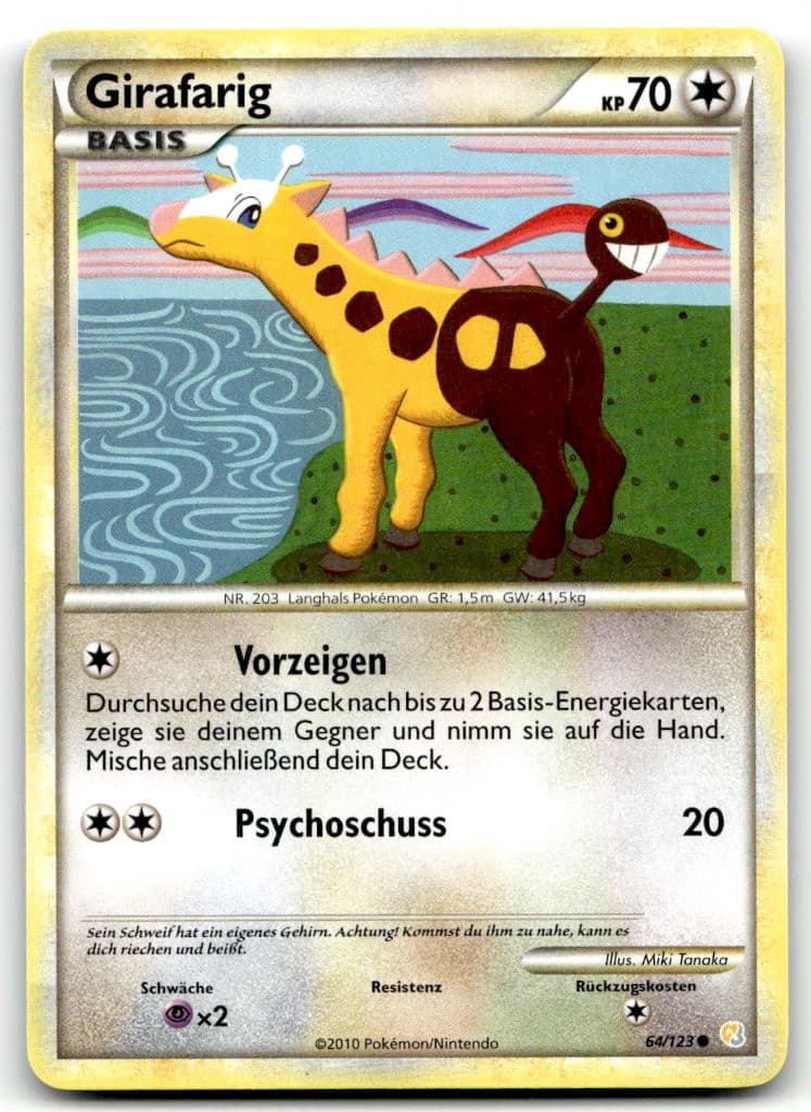 Giraffarig 64/123 Aufstieg der Rivalen trading card