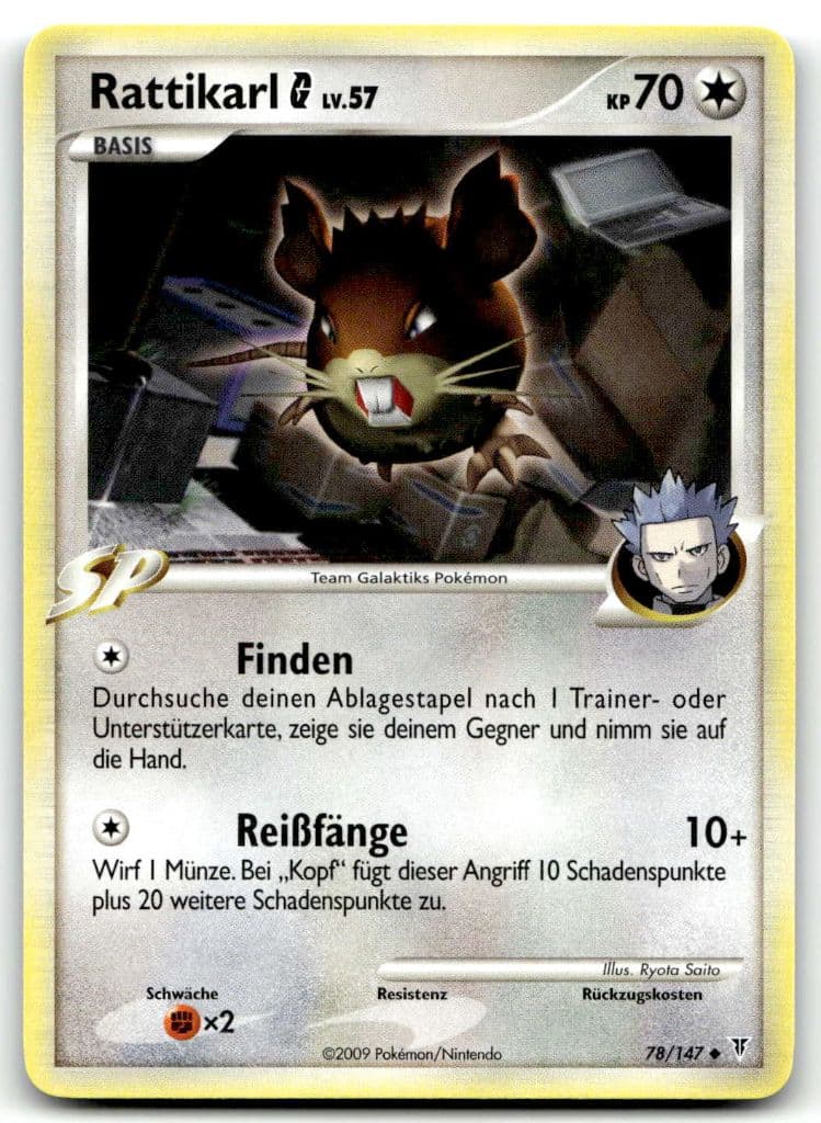 Rattikarl G 78/147 Aufstieg der Rivalen trading card