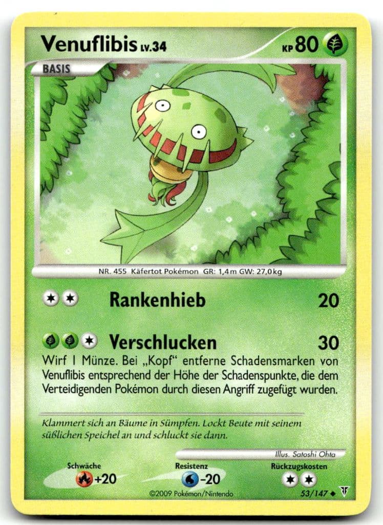 Venuflibis 53/147 Aufstieg der Rivalen trading card