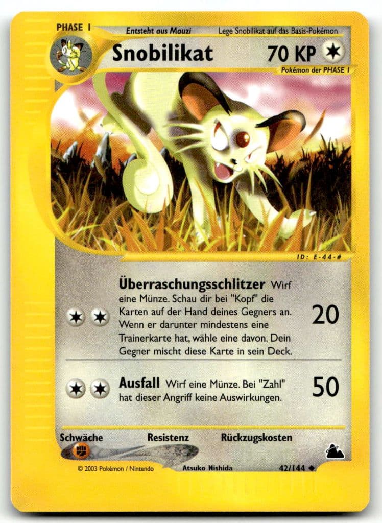 Snobilikat 42/44 Unknown Set trading card