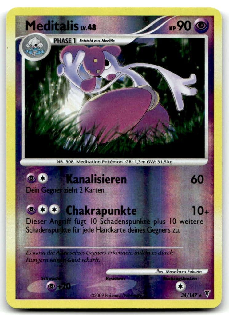Meditalis 34/147 Aufstieg der Rivalen trading card