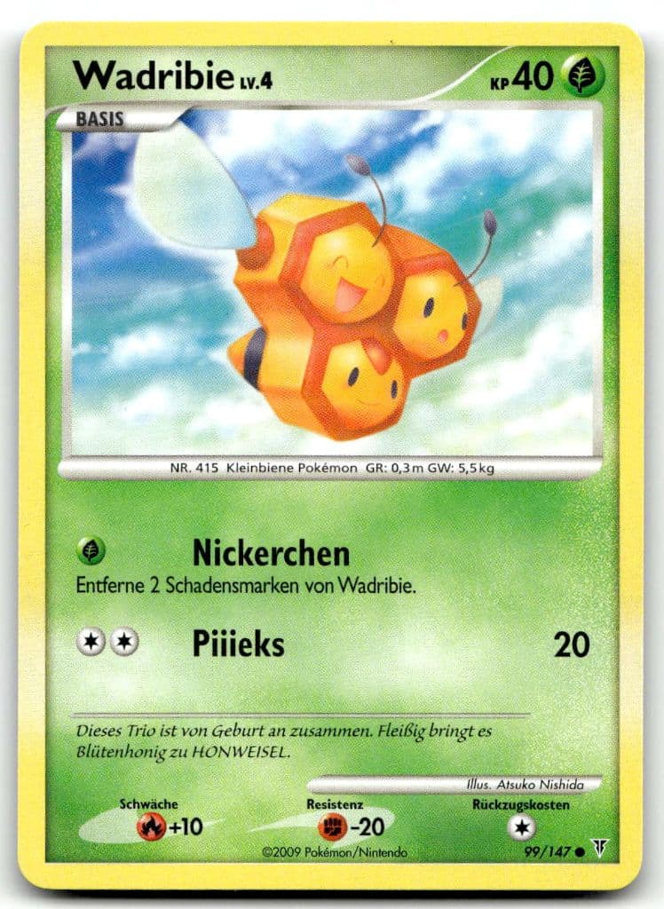 Wadribie 99/147 Aufstieg der Rivalen trading card