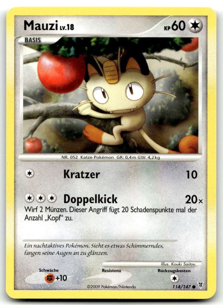 Mauzi 114/147 Platin – Ultimative Sieger trading card