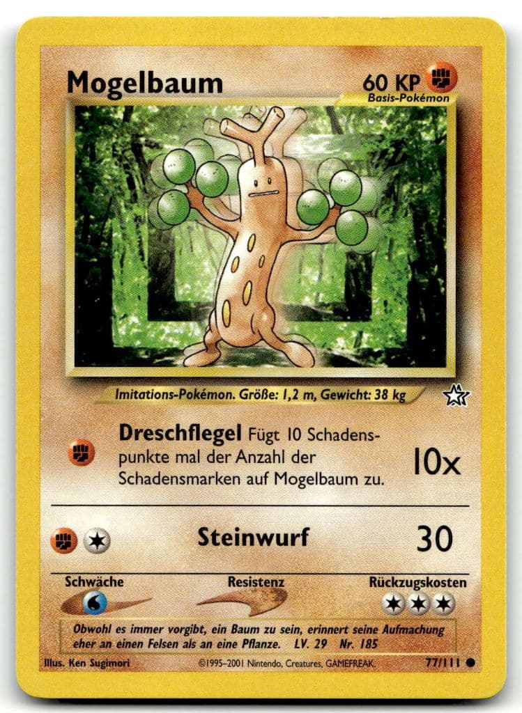Mogelbaum 77/111 Neo Genesis trading card