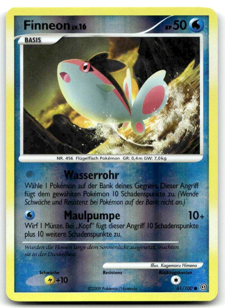 Finneon 61/100 Aufstieg der Rivalen trading card