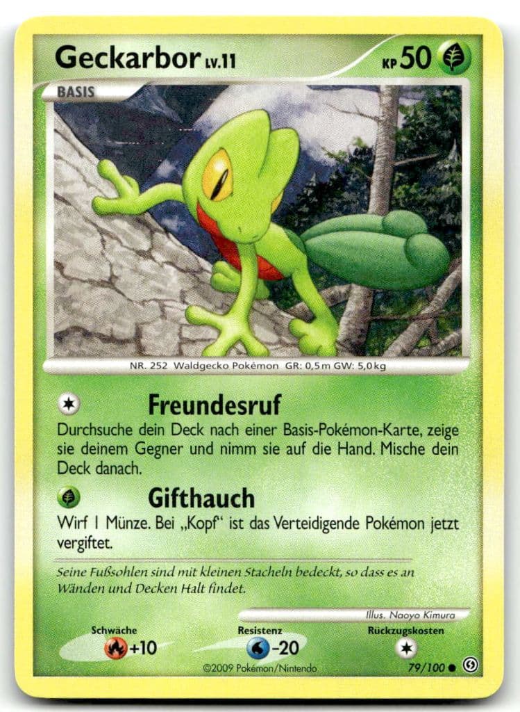 Geckarbor 79/100 Aufstieg der Rivalen trading card
