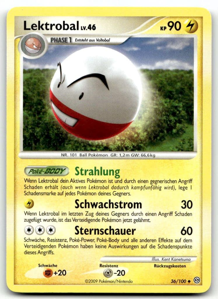Lektrobal 36/100 Aufstieg der Rivalen trading card