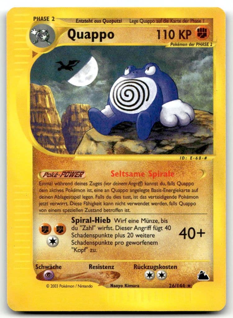 Quappo 26/144 Skyridge trading card